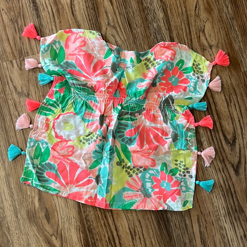Cat & Jack 2T girls swim coverup